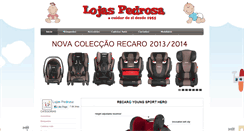 Desktop Screenshot of lojaspedrosa.com
